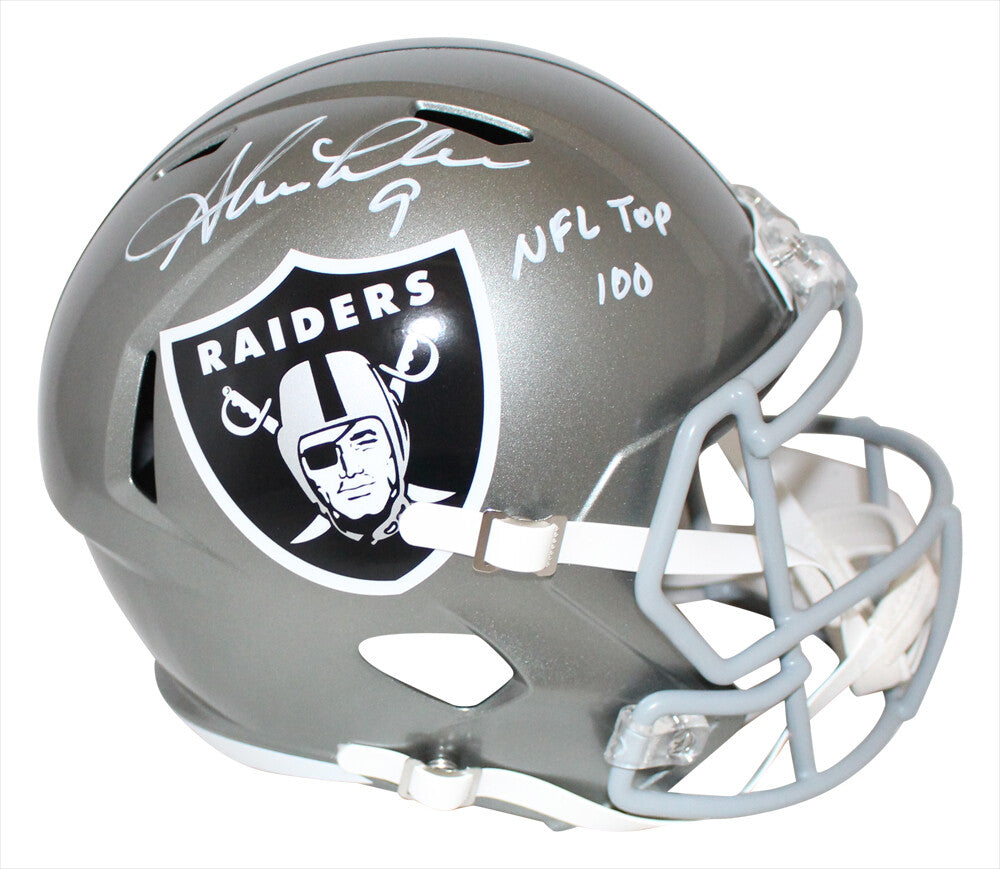 Shane Lechler Signed Las Vegas Raiders Full Size Flash Speed Helmet