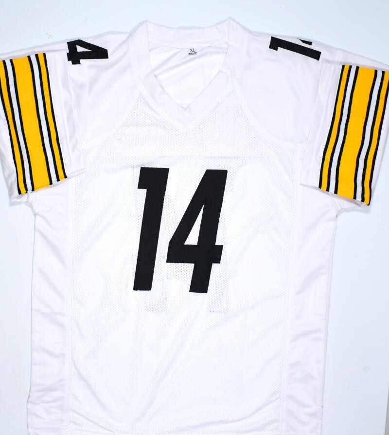 George Pickens Signed Pittsburgh Steelers White Custom Jersey