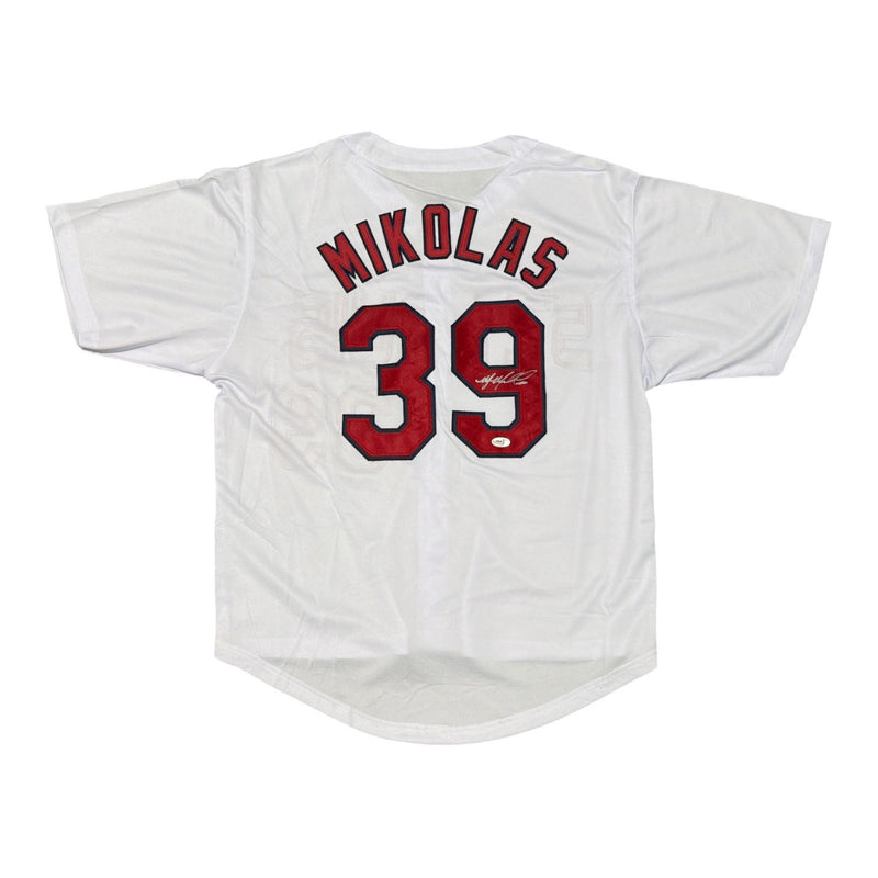 Miles Mikolas Signed St. Louis Cardinals Custom Jersey