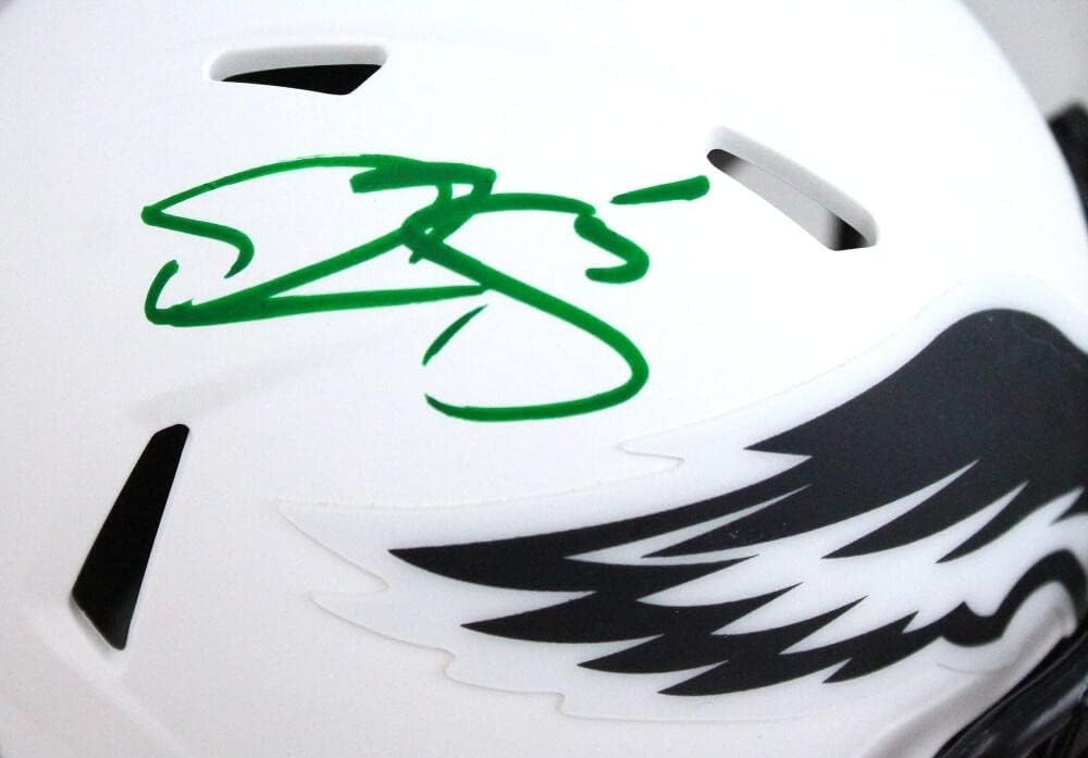 Donovan McNabb Signed Philadelphia Eagles Lunar Speed Mini Helmet