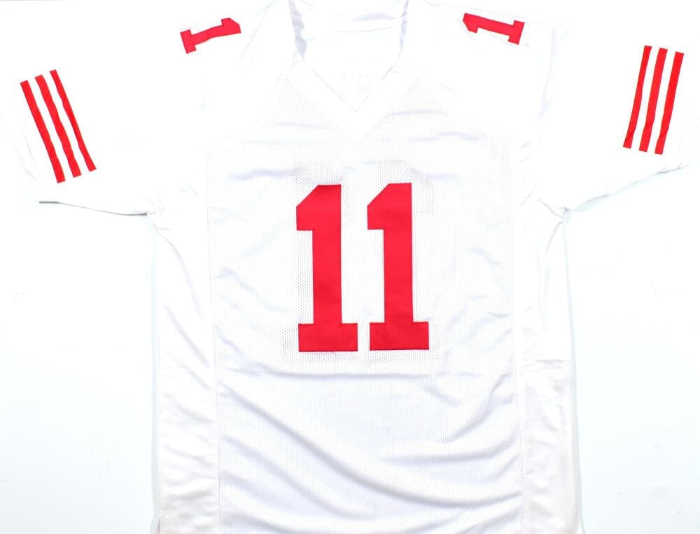 Brandon Aiyuk Autographed San Francisco 49ers White Custom Jersey