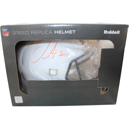 Quinshon Judkins Signed Cleveland Browns Alternate Full Size Replica Helmet