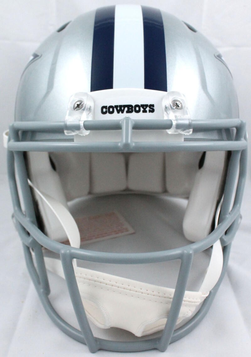 Deion Sanders Signed Dallas Cowboys Full Size Speed Authentic Helmet - Black
