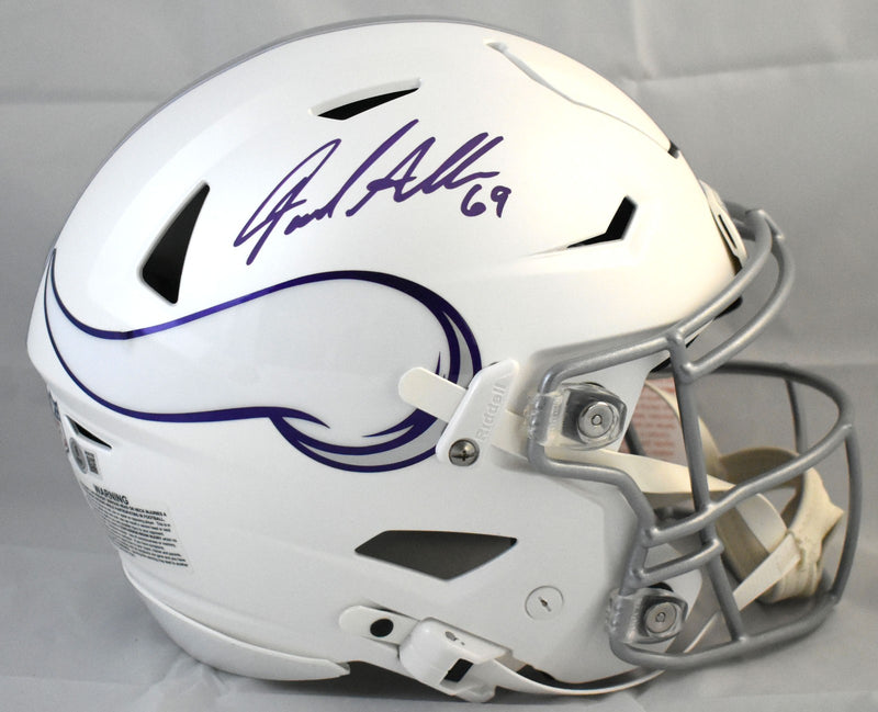 Jared Allen Signed Minnesota Vikings Full Size 2024 Alternate Speedflex Helmet