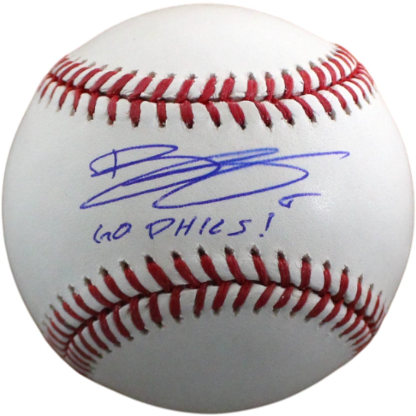 Bryson Stott Autographed Philadelphia Phillies City Connect OML Baseball