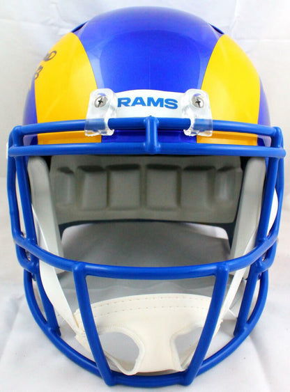Cam Akers Signed Los Angeles Rams Full Size Speed Replica Helmet