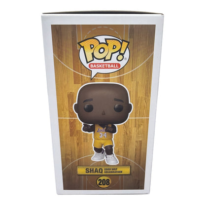Shaquille O'Neal Signed Lakers 2000 WCF Celebration Funko Pop #208
