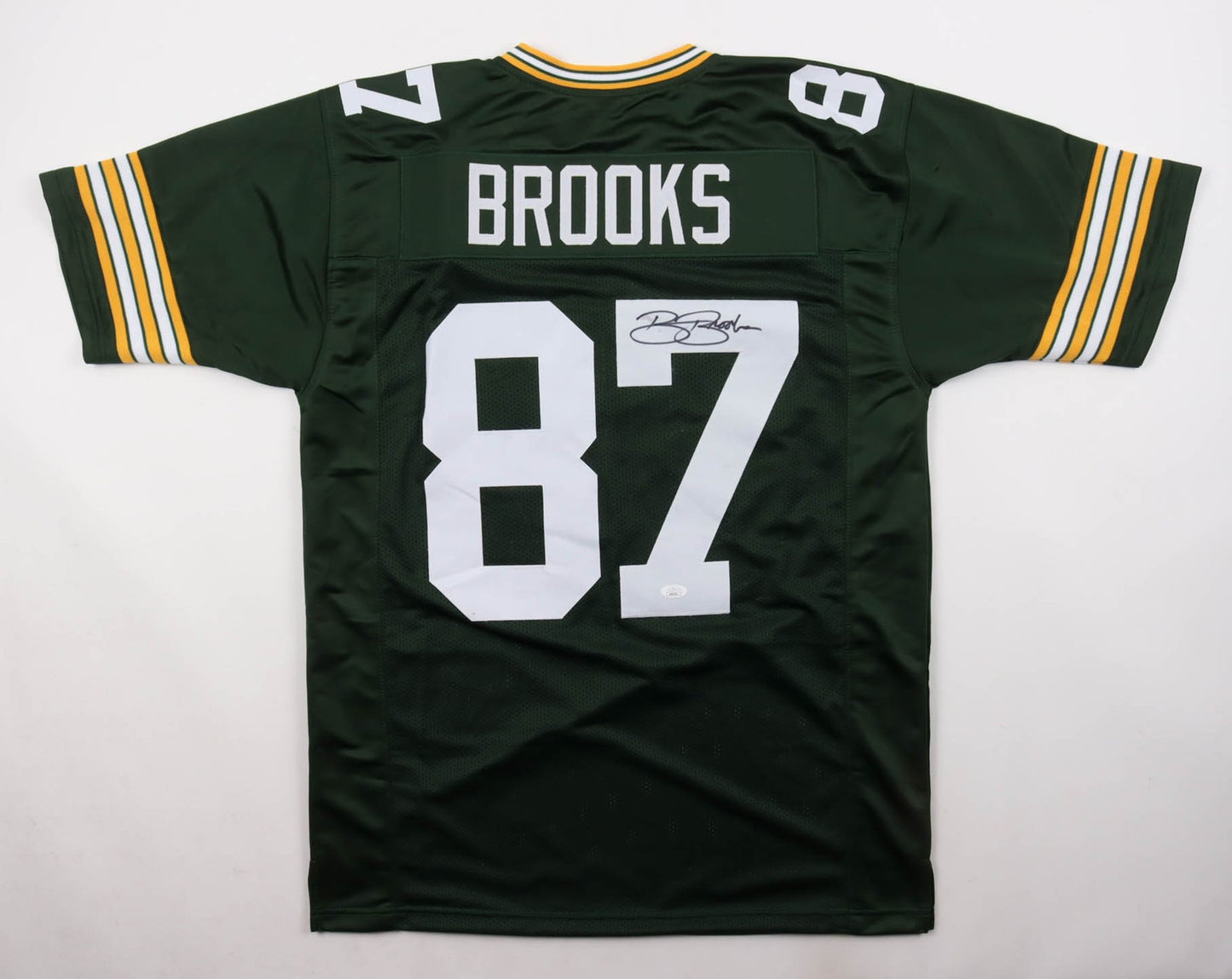 Robert Brooks Signed Green Bay Packers Custom Jersey