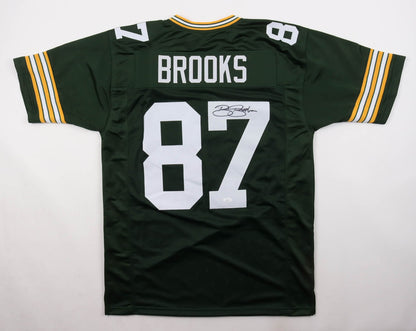 Robert Brooks Signed Green Bay Packers Custom Jersey