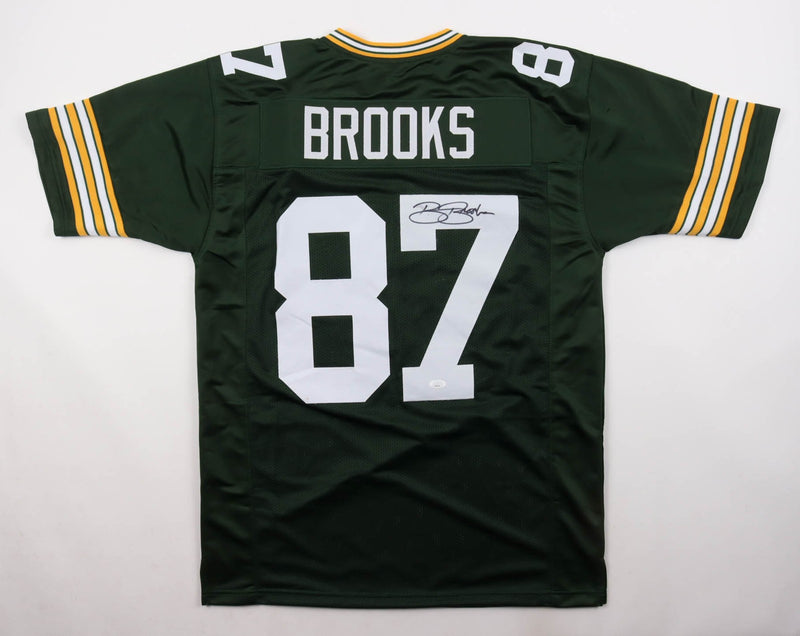Robert Brooks Signed Green Bay Packers Custom Jersey