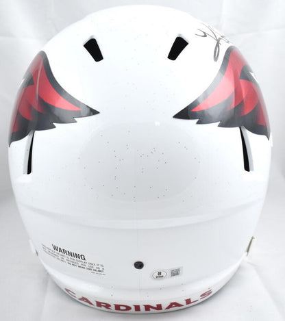 Kurt Warner Signed Arizona Cardinals Full Size Speed Helmet