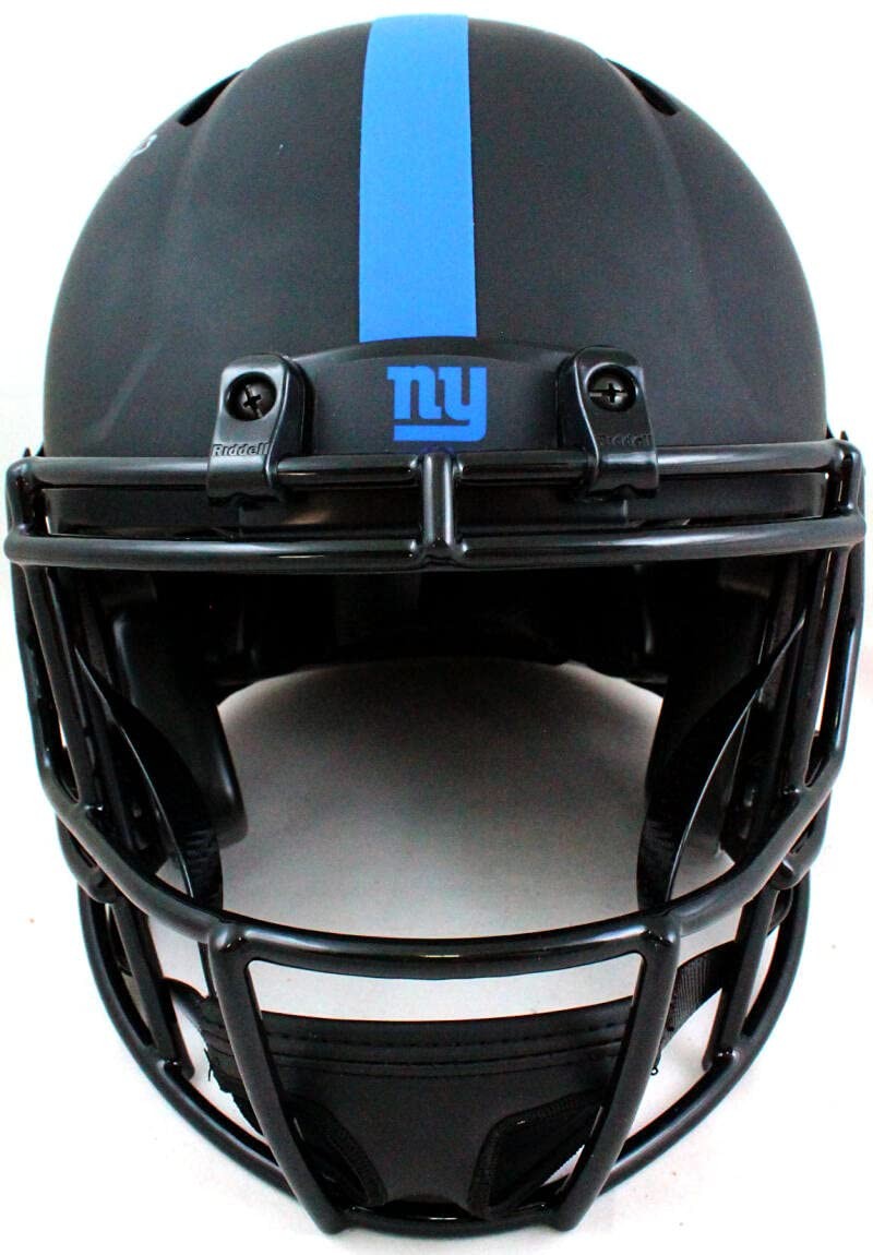 Daniel Jones Autographed New York Giants Full Size Authentic Eclipse Helmet