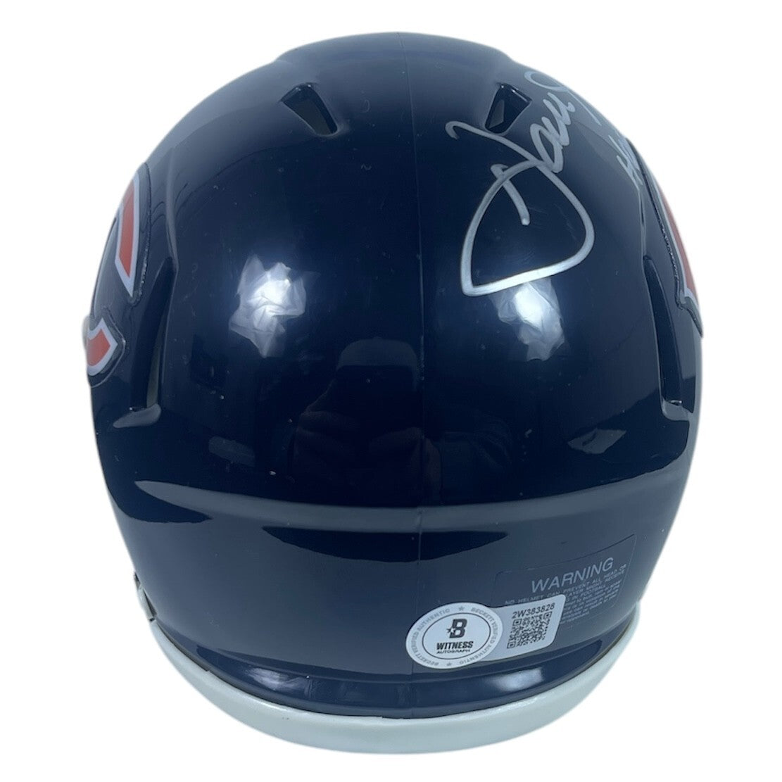 Dan Hampton Signed Chicago Bears Speed Mini Helmet (HOF 2002)