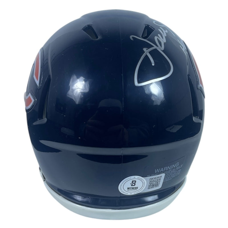 Dan Hampton Signed Chicago Bears Speed Mini Helmet (HOF 2002)