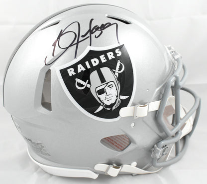 Bo Jackson Signed Las Vegas Raiders Full Size Speed Authentic Helmet