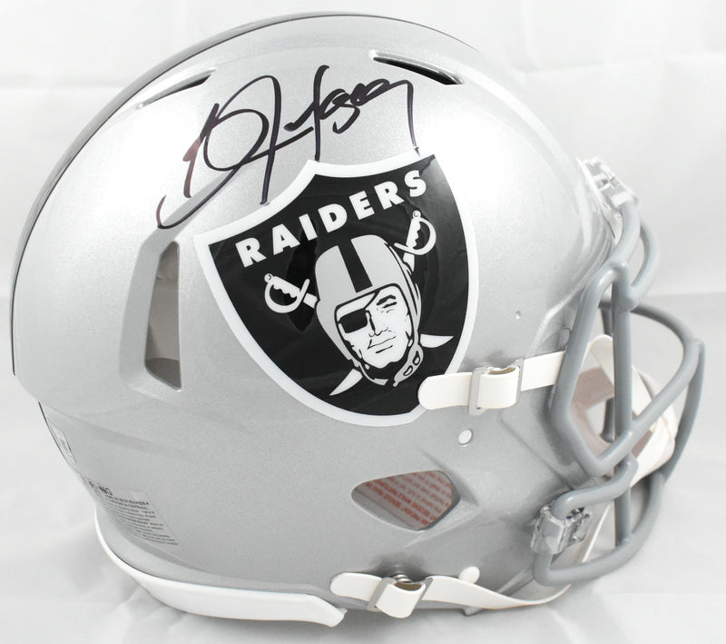 Bo Jackson Signed Las Vegas Raiders Full Size Speed Authentic Helmet