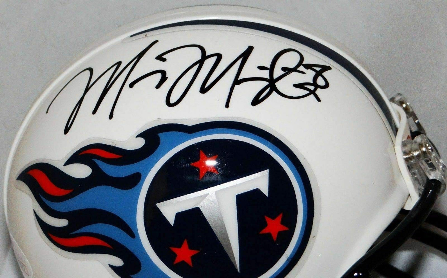 Marcus Mariota Autographed Tennessee Titans Mini Helmet