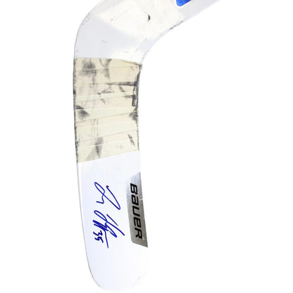 Jonas Johansson Signed Colorado Avalanche Game-Used Goalie Stick