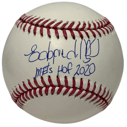Edgardo Alfonzo Signed Rawlings Official MLB Baseball Mets HOF JSA Witness