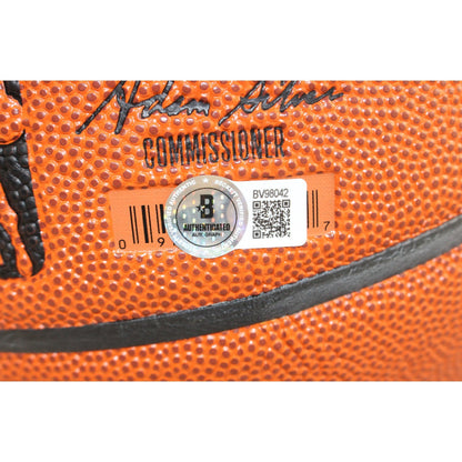 Julius Erving Autographed Philadelphia 76ers Wilson Basketball