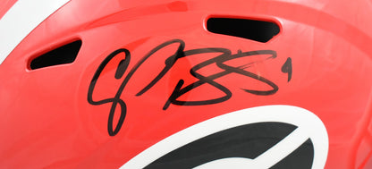 Champ Bailey Signed Georgia Bulldogs Full Size Speed Helmet