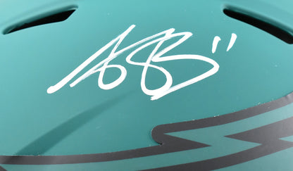 A.J. Brown Signed Philadelphia Eagles Rave Speed Authentic Helmet