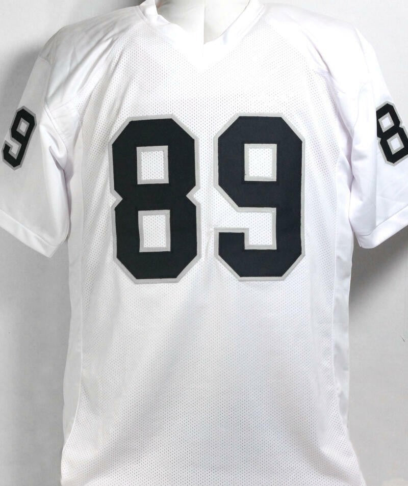 Bryan Edwards Autographed White Custom Football Jersey