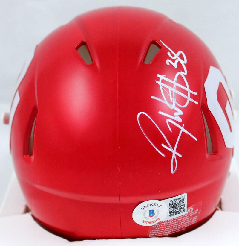 Roy Williams Signed Oklahoma Sooners White Speed Mini Helmet - CHOF 22