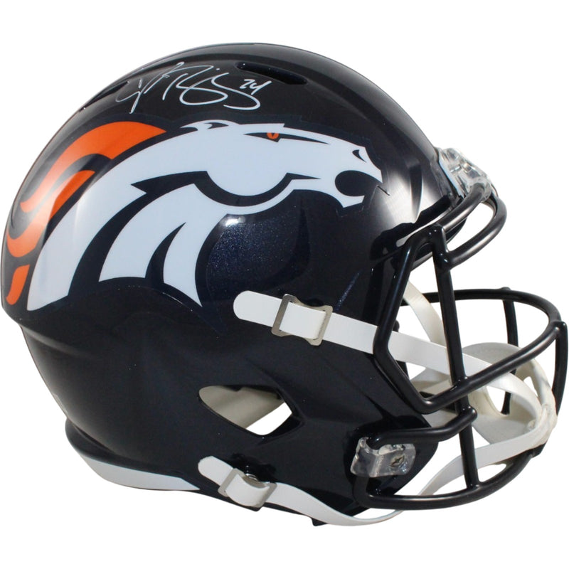 Champ Bailey Denver Broncos Full Size Throwback Replica Helmet