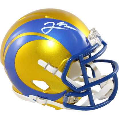 Jared Verse Los Angeles Rams Autographed Flash Mini Helmet
