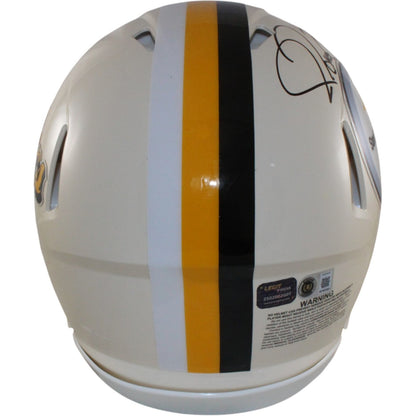 Jerome Bettis Signed Pittsburgh Steelers Authentic Retro Full Size Helmet