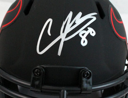 Andre Johnson Signed Houston Texans Eclipse Speed Mini Helmet