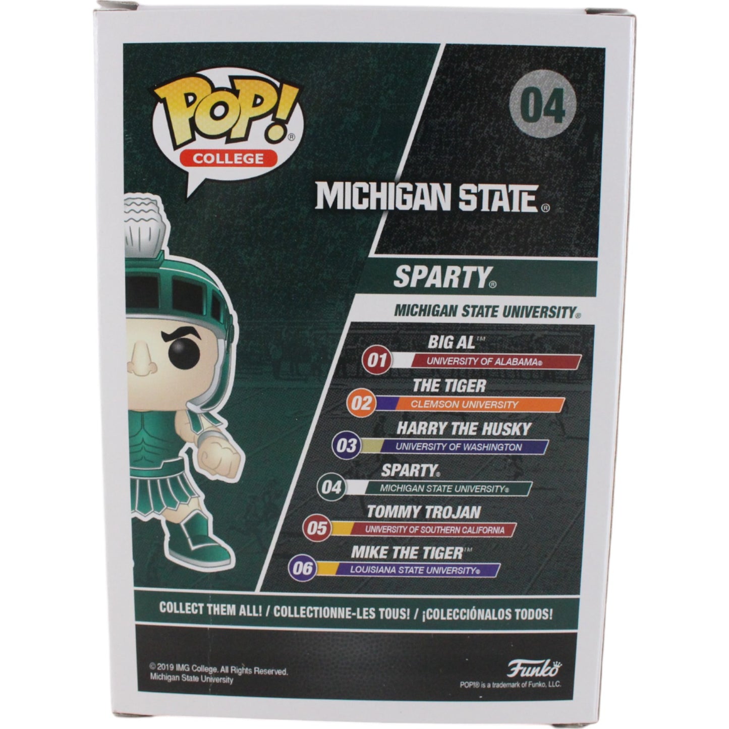 Magic Johnson Michigan State Spartans Autographed Funko Pop! #04