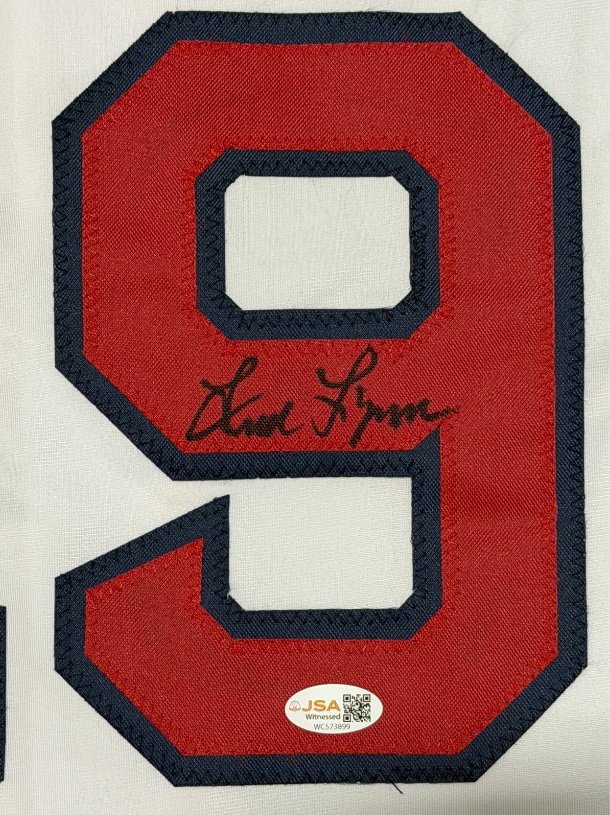 Fred Lynn Boston Red Sox Signed Custom Jersey (JSA COA)