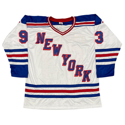 Mika Zibanejad New York Rangers Signed Custom Jersey (JSA COA)