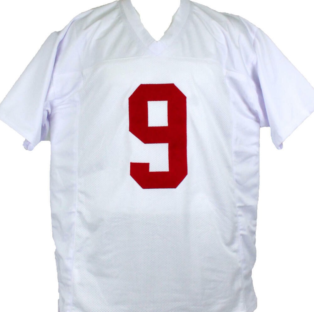 Bryce Young Autographed White Custom Football Jersey - Heisman '21