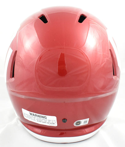 John Mateer Signed Oklahoma Sooners Full Size Speed Helmet