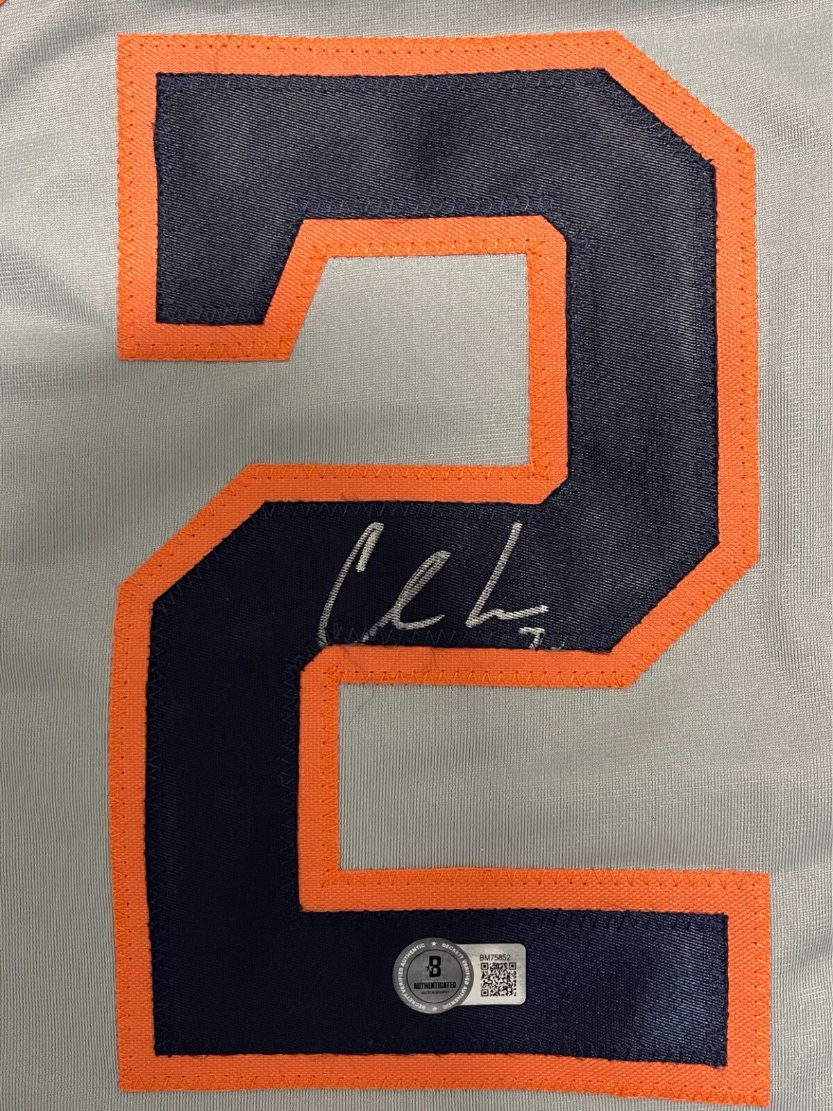 Chas McCormick Signed Houston Astros Custom Jersey