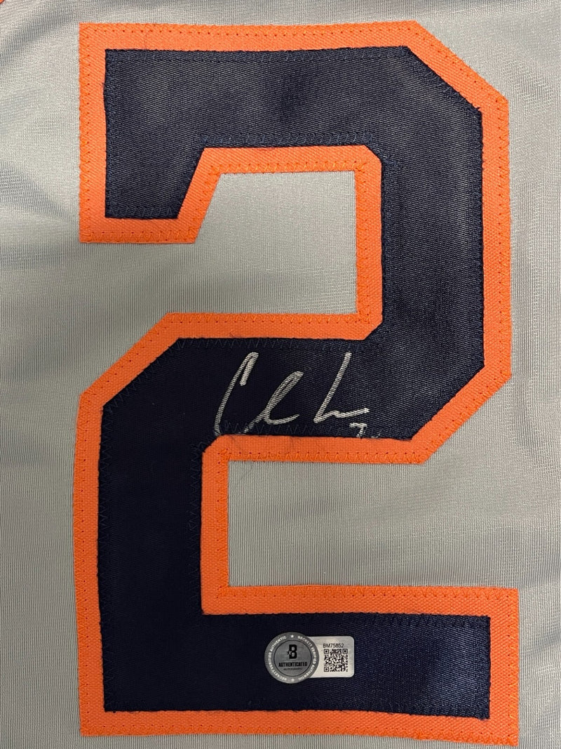 Chas McCormick Signed Houston Astros Custom Jersey