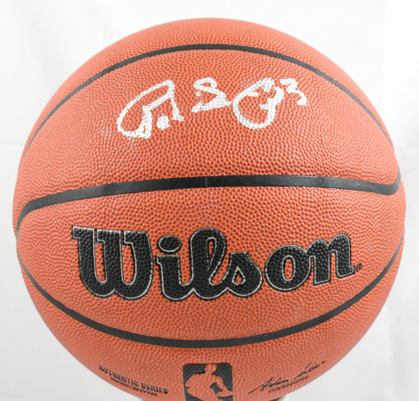 Patrick Ewing Autographed Wilson Authentic Series NBA Basketball