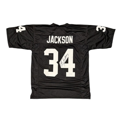 Bo Jackson Signed Oakland Raiders Custom Jersey