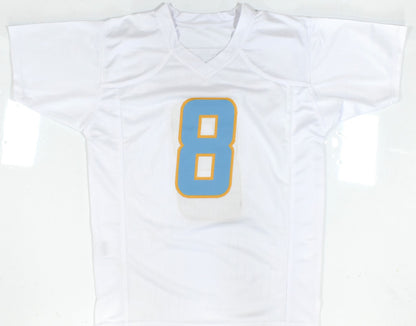 Omarion Hampton Autographed Los Angeles Chargers Custom Jersey