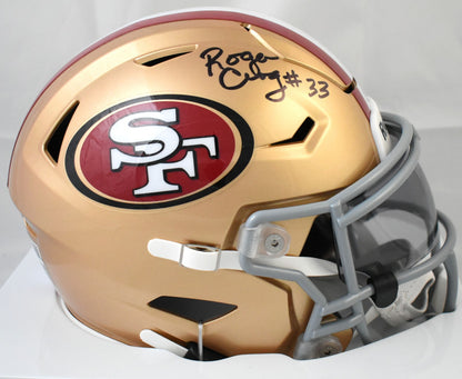 Roger Craig Signed San Francisco 49ers Mid-Size SpeedFlex Helmet