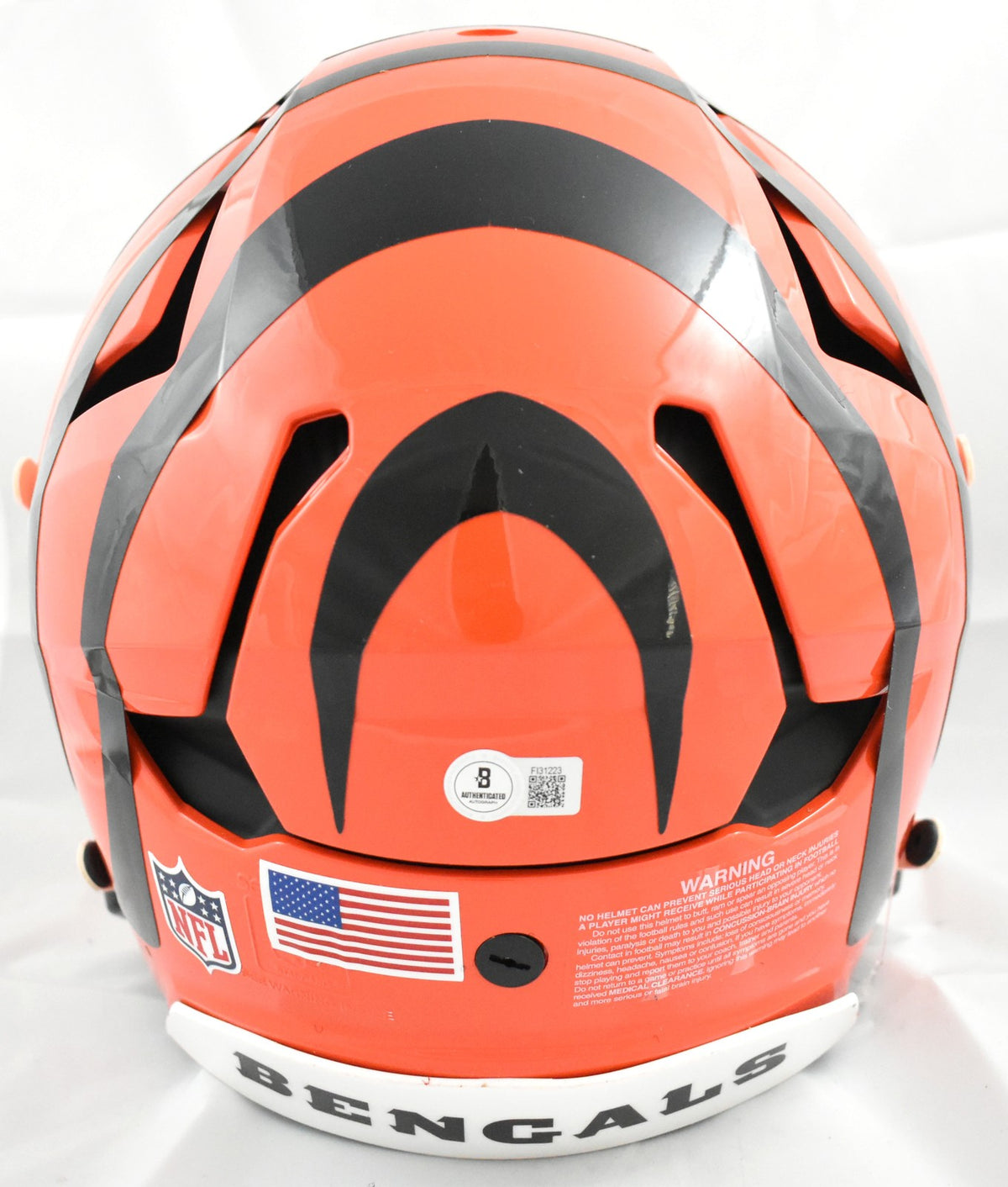 Ja'Marr Chase Autographed Cincinnati Bengals Full Size Axiom Helmet