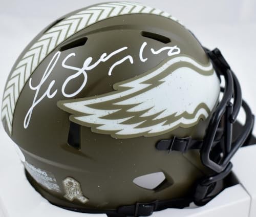 LeSean McCoy Signed Philadelphia Eagles Salute to Service Mini Helmet