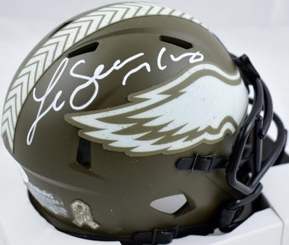 LeSean McCoy Signed Philadelphia Eagles Salute to Service Mini Helmet