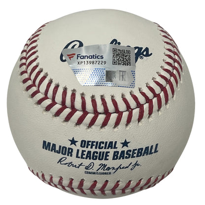 Michael King Signed San Diego Padres ROMLB Baseball (Fanatics)