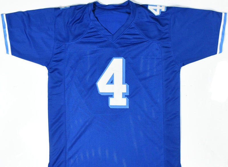 James Van Der Beek Signed West Canaan Coyotes Jonathan Moxon Jersey