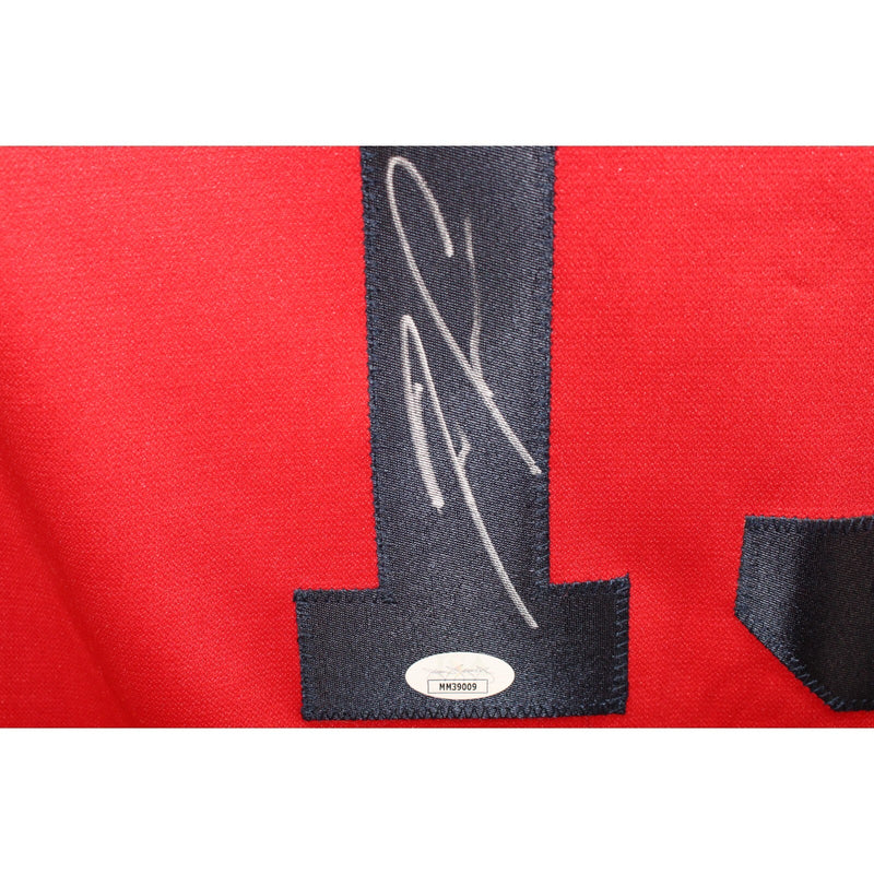Ronald Acuna Signed Atlanta Braves Pro Style Red Jersey JSA
