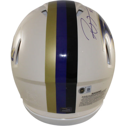 Ray Lewis Signed Baltimore Ravens Authentic Throwback Helmet